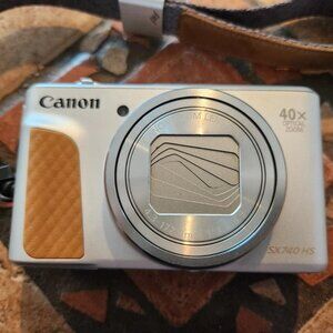 Canon PowerShot SX740 HS 20.3MP Digital Camera - Silver